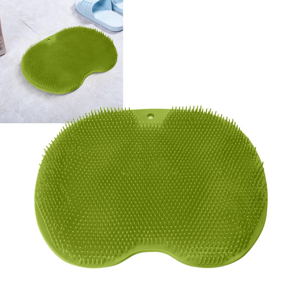 Bathroom Foot   Cushion TPE Foot Rub Pad Wall Mountable Foot  r Mats with Suction Cup