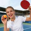 50-piece Pack Of Standard 40mm Pong Balls, High Elasticity, , Suitable For Training And Competition, Indoor And Outdoor Use, Made Of ABS Material, S