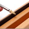 Wooden Leather Clamp Long Slot Leathercraft Polishing Edge Holder Adjustable Craft Design Tool
