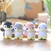 Fluffy Penguin Plush Toy Adorable Keychain Cartoon Bag Ornament Soft Stuffed