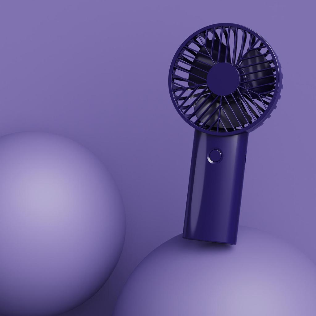 Portable Handheld USB Fan: Rechargeable, Multifunctional for Home, Dorm, Classroom & Outdoor Use