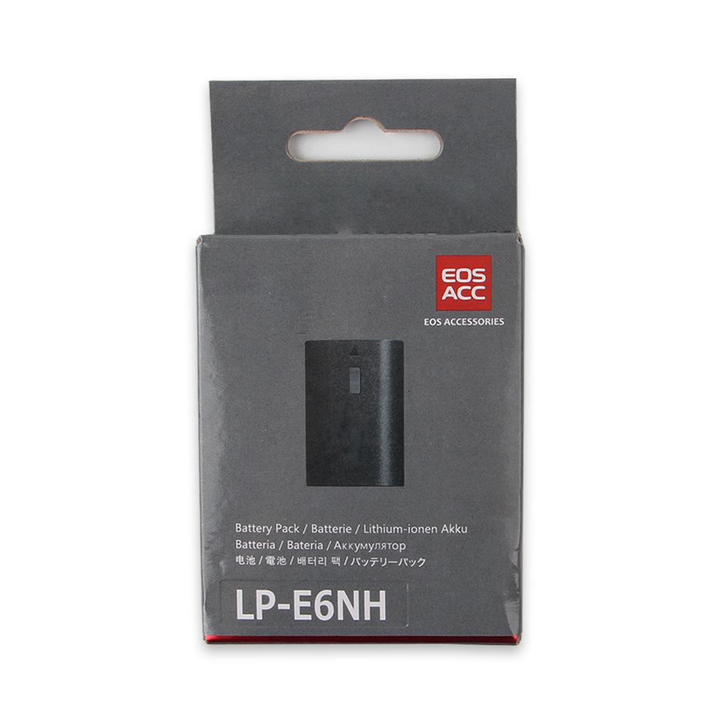 Batteria Ricaricabile al Litio Per Canon EOS R R5 R6 R7 5D3 5D4 6D2 90D 80D 70D 60D Batteria per Fotocamera LP-E6NH 2130mAh