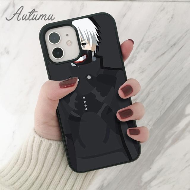 Japenese Anime Tokyo Ghoul Phone Case for iPhone 11 12 13 14 Pro Max Mini XR XS SE 2020 6S 7 8 Plus Samsung Galaxy S21 S22 Cover