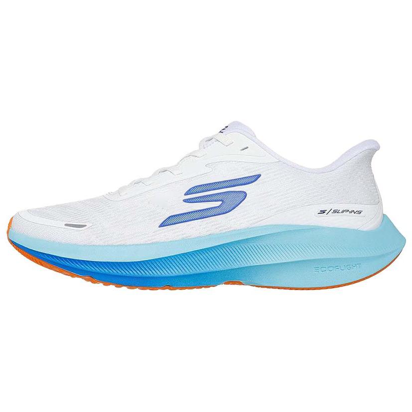 Skechers Skx Aero Pulse Comfortable Breathable Running Shoes Men sneaker White Blue 246220-WAQ 41