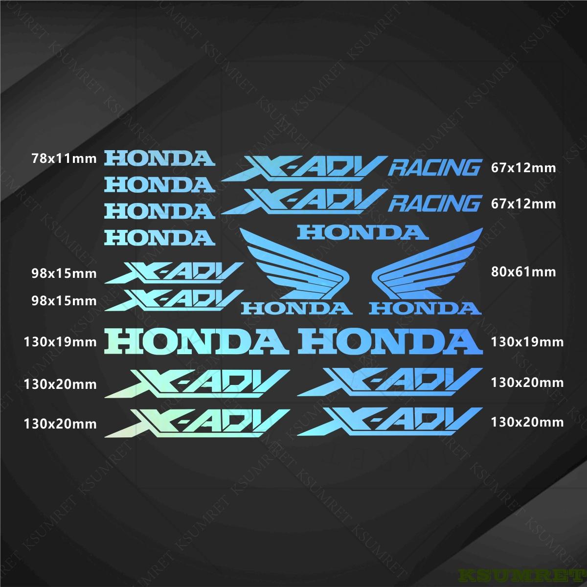 

For Honda Motorcycle Stickers X-ADV Logo Decal Waterproof