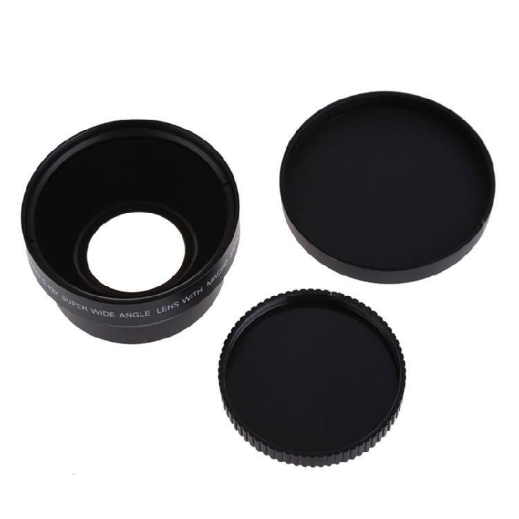 72mm 2.2X Teleconverter Lens/0.43X Wide Angle Lens Kit for Close-up Shooting