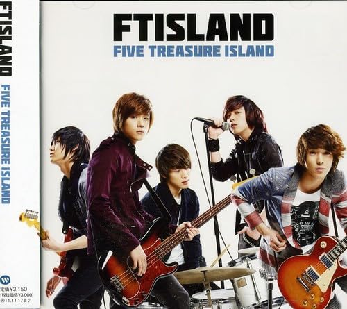 

CD - FIVE TREASURE ISLAND (Regular Editi WPCL10955PROMO Japan ObiRock Used