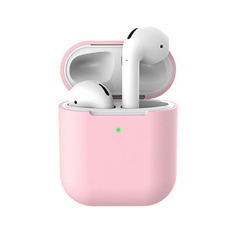 Silicone Protective Cover for AirPods 1st & 2nd Generation - Anti-Fall Soft Case