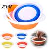 Portable Bait Mixing Bucket Foldable Silicone Fishing Basin, Collapsible Lure Bowl, Space Saving Basin Container, Outdoor Angling Accessories