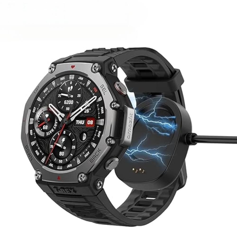 Charger for Amazfit Balance/T-Rex 3 Smart Watch Charging Cradle Dock Stand Cable Magnetic Cord Charger