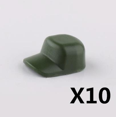 MOC Soldat Medieval Blocuri de Construcții Rege Barba Cască Militară Esarfă Ochelari Curea Pălărie de cowboy Capă de rață Mini Jucării Cadou de cărămidă K042
