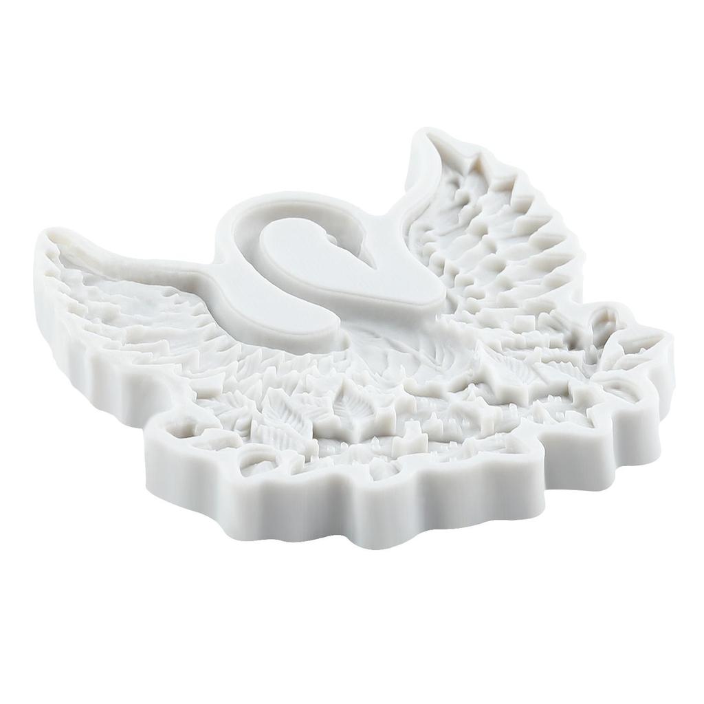Swan Silicone Mold Swan Fondant Molds Cake Decorating Tools Cupcake Topper Candy Resin Clay Chocolate Gumpaste Mold