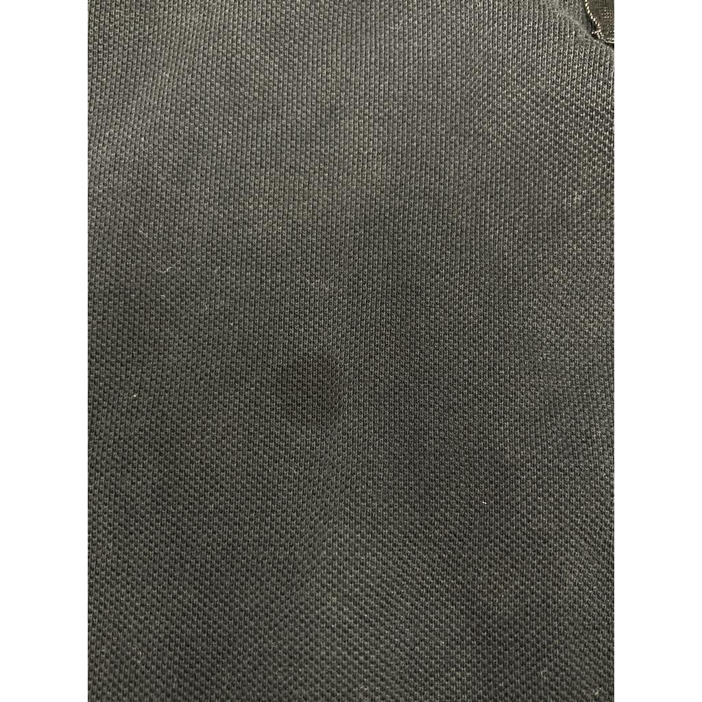 Moncler Black Half-zip Polo Shirt Tops sUsed
