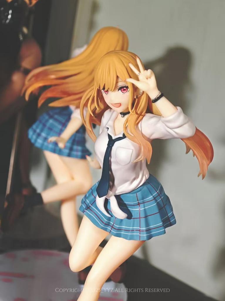 My Dress-Up Darling Maid Outfit Kitagawa Marin Cos Standing Position Action Figure Collection Toys Christmas Gift