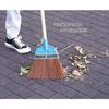 Yamazaki Sangyo Garden Broom, PP Synthetic Fiber, Long Handle, Large, Steel Handle, Wood Grain Finish, Made In Japan, Width 25cm X Length 128cm, Produ
