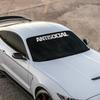 Antisocial Slogan Car Sticker Car Windshield Windows Banner Vinyl Decal For Cars SUV Truck Pickup Auto Decoration Accessories