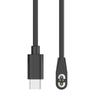 USB 4Pin Magnetic USB Charging Cable Fast Charge Cord Converters for SHOKZO penSwimPro S710 Bone Conduction Earphone