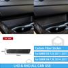 For BMW X3 F25 2011-2017 For X4 F26 2014-2017 Accessories Interior Dashboard Gear Outlet Full Set Kit Carbon Fiber Cover Sticker