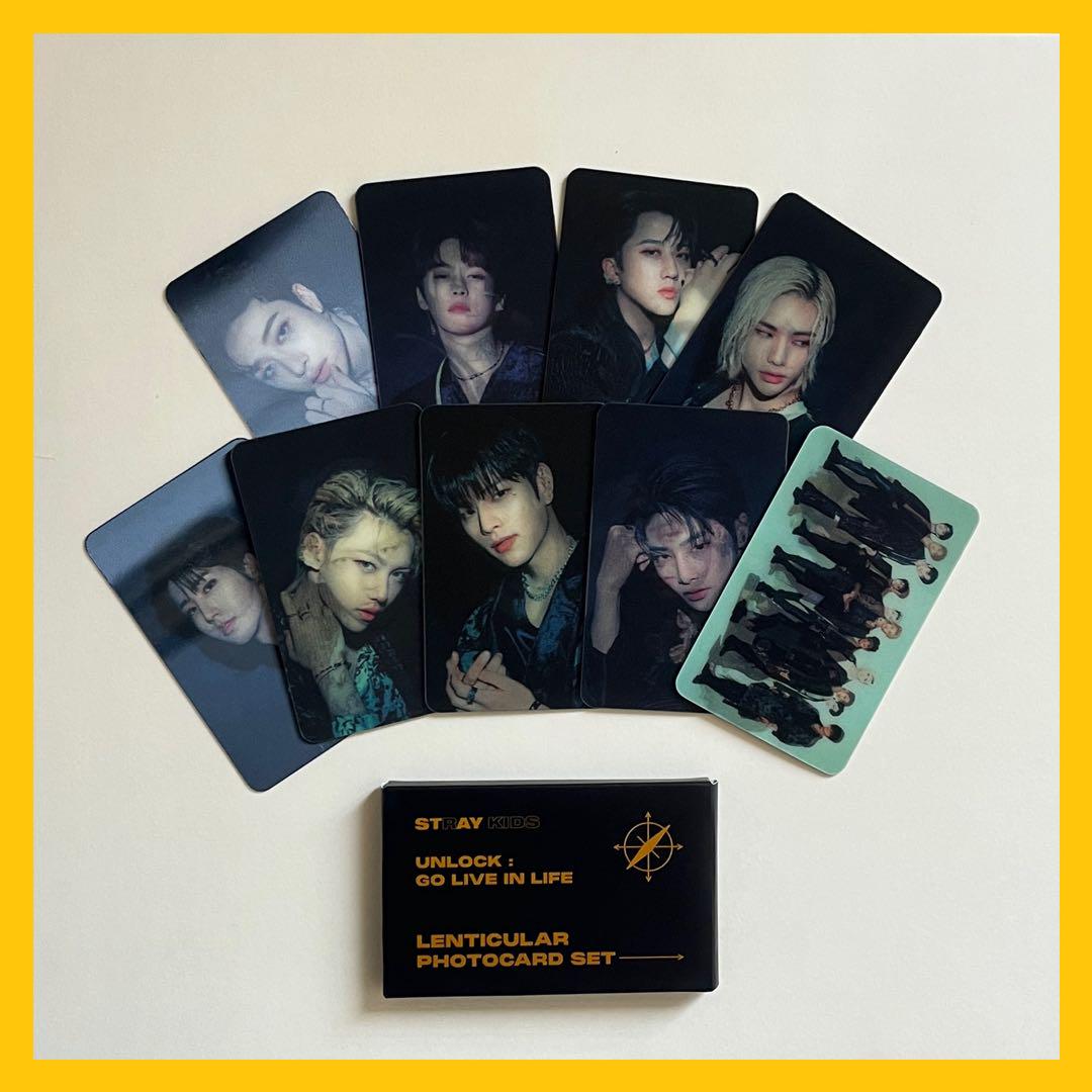 

[Б/У] Набор фотокарточек Stray Kids GO LIVE IN LIFE