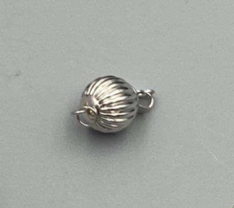 18K Gold AU750 DIY Accessory Findings Set Pearl Necklace Bracelet Connector Stripe Beads Lock Lantern Clasp