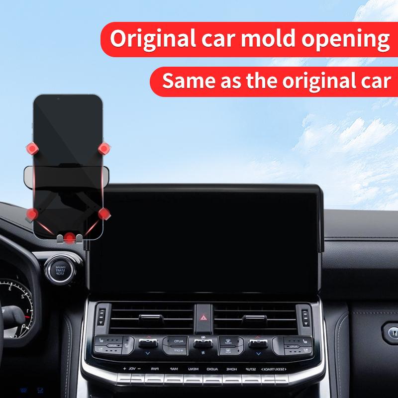 For Toyota Land Cruiser 300 -2024 Car Dedicated Phone Holder LC300 Interior Modification Accessories Upgrade Telephone Base