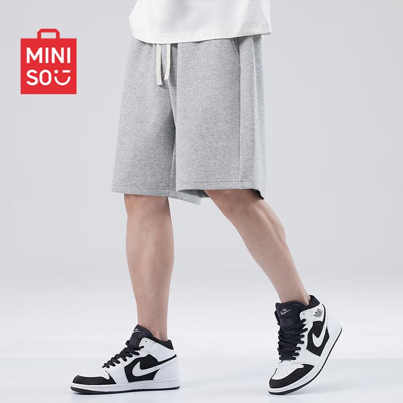 MINISO Men s Heavyweight Casual Drawstring Shorts 4XL