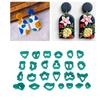 193pcs   Clay Earring Cutters   25 Shapes Clay Cutters for Key Rings Necklaces