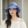 Spring and Summer In the Elderly Bucket Hat Summer Thin Female Grandma Sun Protection Sun Hat Breathable Mother Sun Hat