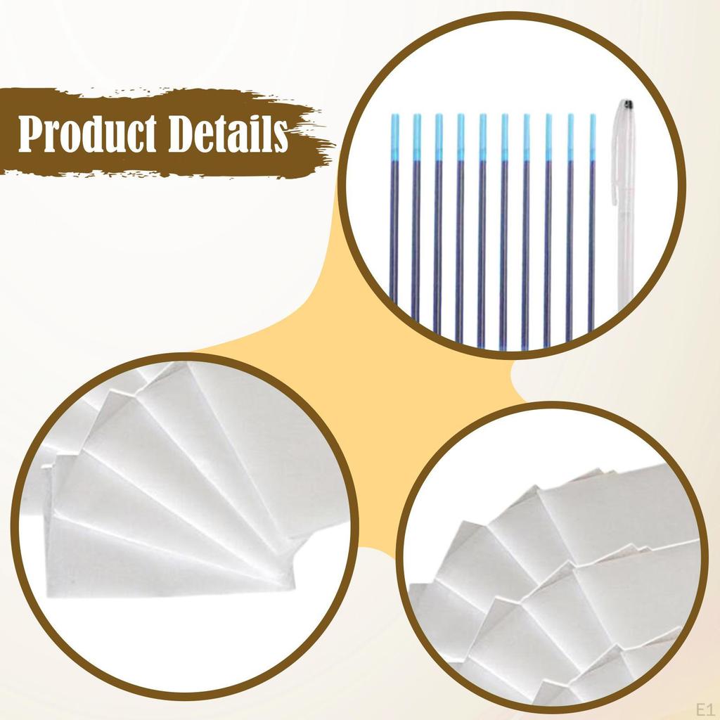 15 Pieces Embroidery Stabilizers Craft Supplies Quilting Backing Sheets for Coats Shirts