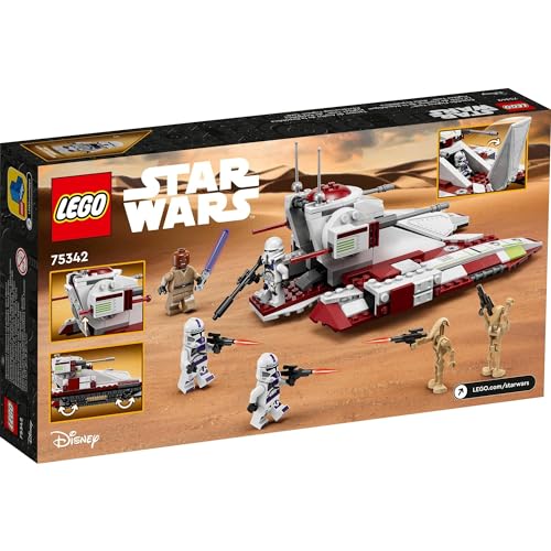 LEGO Star Wars Republic Fighter Tank™ 75342, Geburtstagsgeschenk, Spielzeug, Bausteine, Weltraumgeschenk, Jungen, ab 7 Jahren