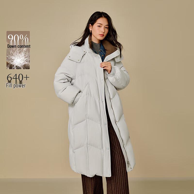 

Inman Women s Retro Hooded Long Down Jacket XL