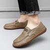 Handmade Men Casual Shoes Loafers Comfortable Leather Shoes Men Driving Shoes Moccasins Men Shoes