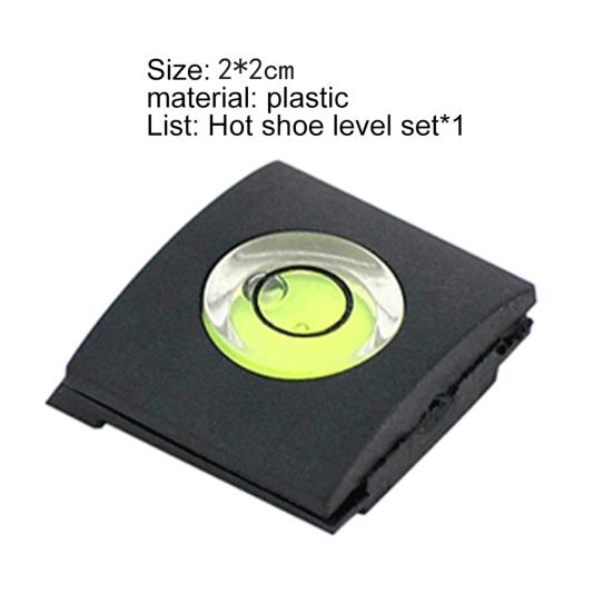 1/4Pcs Hot Shoe Cover Mount Protector Camera Bubble Spirit Level for Canon for Nikon