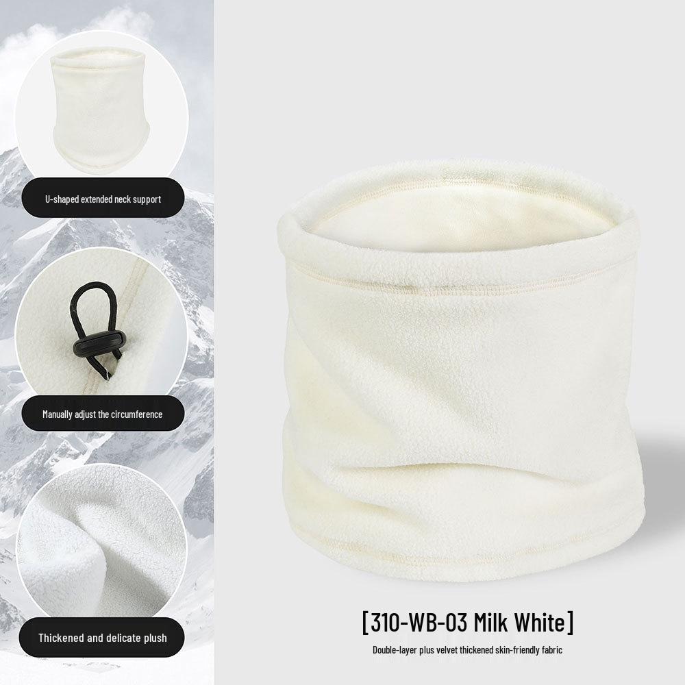 Ruidong Double Layer Winter Ski Neck Gaiter: Thick, Warm Outdoor Sports and Cycling Face Mask