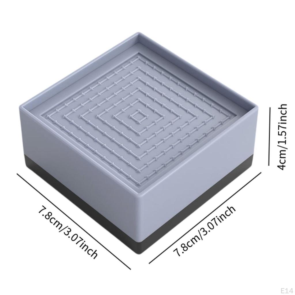 4Pcs Bed Risers Furniture Lifting Pads Shockproof Anti Slip Height Adjustable Supports Feet