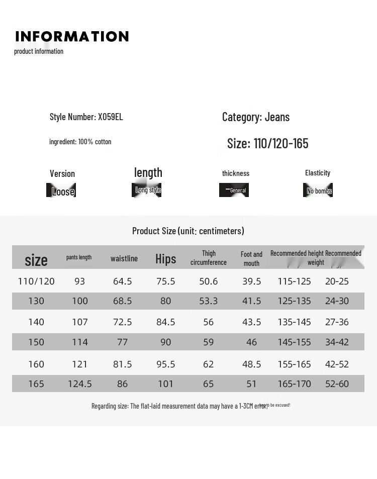 ELLE KIDS Girls' Denim Overalls with Contrast Embroidery