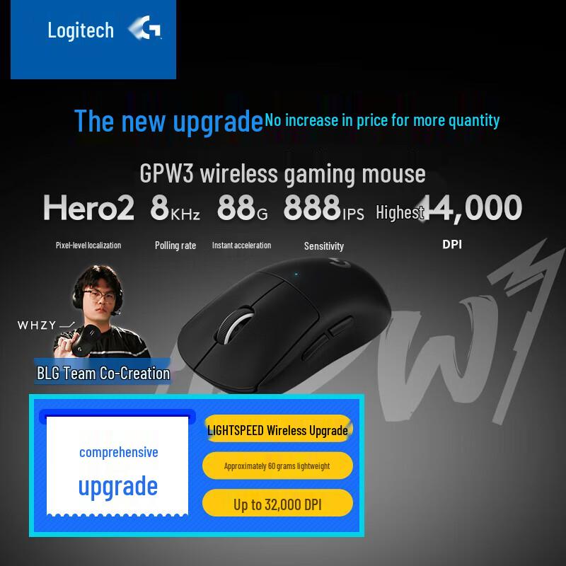 Logitech G PRO X SUPERLIGHT 2 Wireless Gaming Mouse