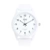 Watch for Men and Women Quartz White VS40-006 Q&Q