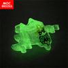 MOC Bricks Skull Helmet Halloween Luminous Ghost Monster Headgear mask 19861pb02 Assembled Educational Building Blocks Toys