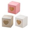 50PCS Heart Shaped Candy Boxes Paper Bag Stylish Paper Gift Box for Christmas