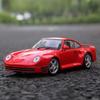 WELLY 1/24 1964 Porsche 911 Alloy Scale Car Model Diecast Metal Miniature Model Car Static Collection Children Toy Car Vehicle