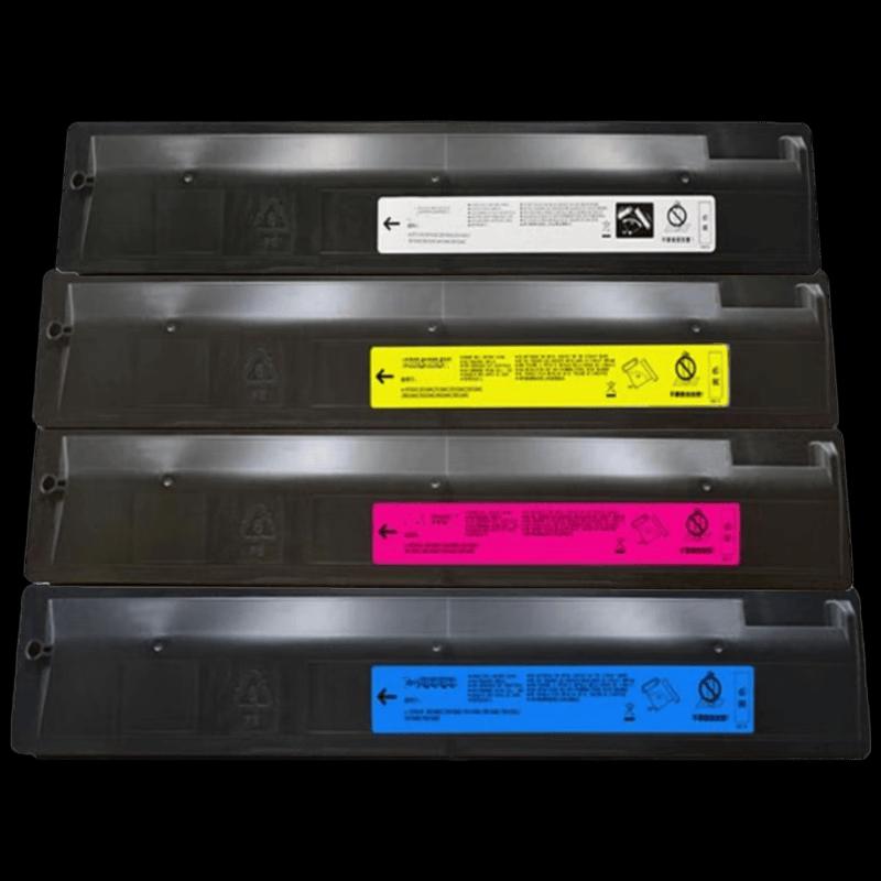 Compatible T-FC425C High-Capacity Toner Cartridge Set for Toshiba Printers