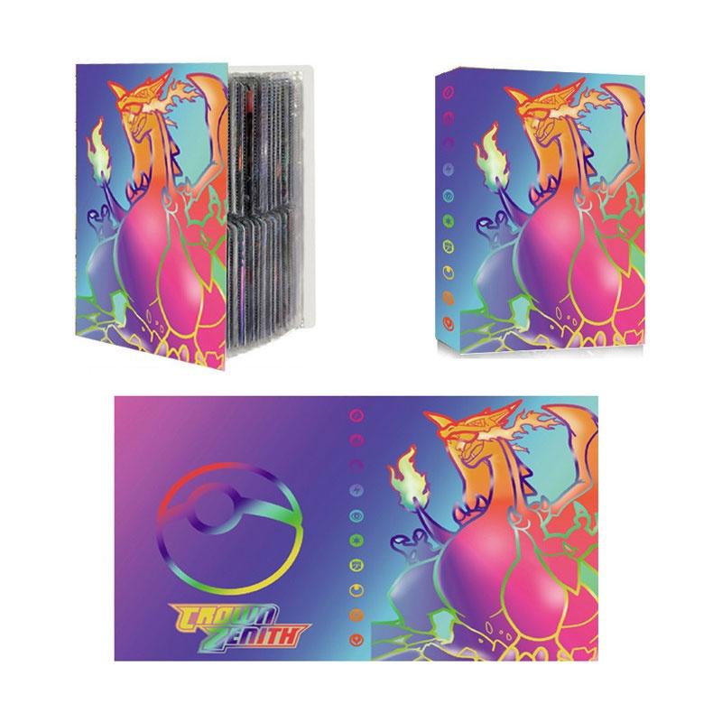 ספר אוסף כרטיסי פוקימון צבעוני לחובבי חיות מחמד כיסוי PP, 30 עמודים, 32.5 ס"מ X 20 ס"מ