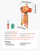 VEVOR 500 Kg Electric Chain Hoist, 6 M Lifting Height, Three-Phase Overhead Crane with 100 M Wireless & 4.5 M Wired Remote Control