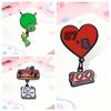Creative Enamel Pendant Badge Brooch - Party Accessory & Gift