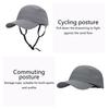 Outdoor Sports Sun Hat With Secure Neck Strap UV Blocking Nylon Fabric Adjustable Fit For Men Women