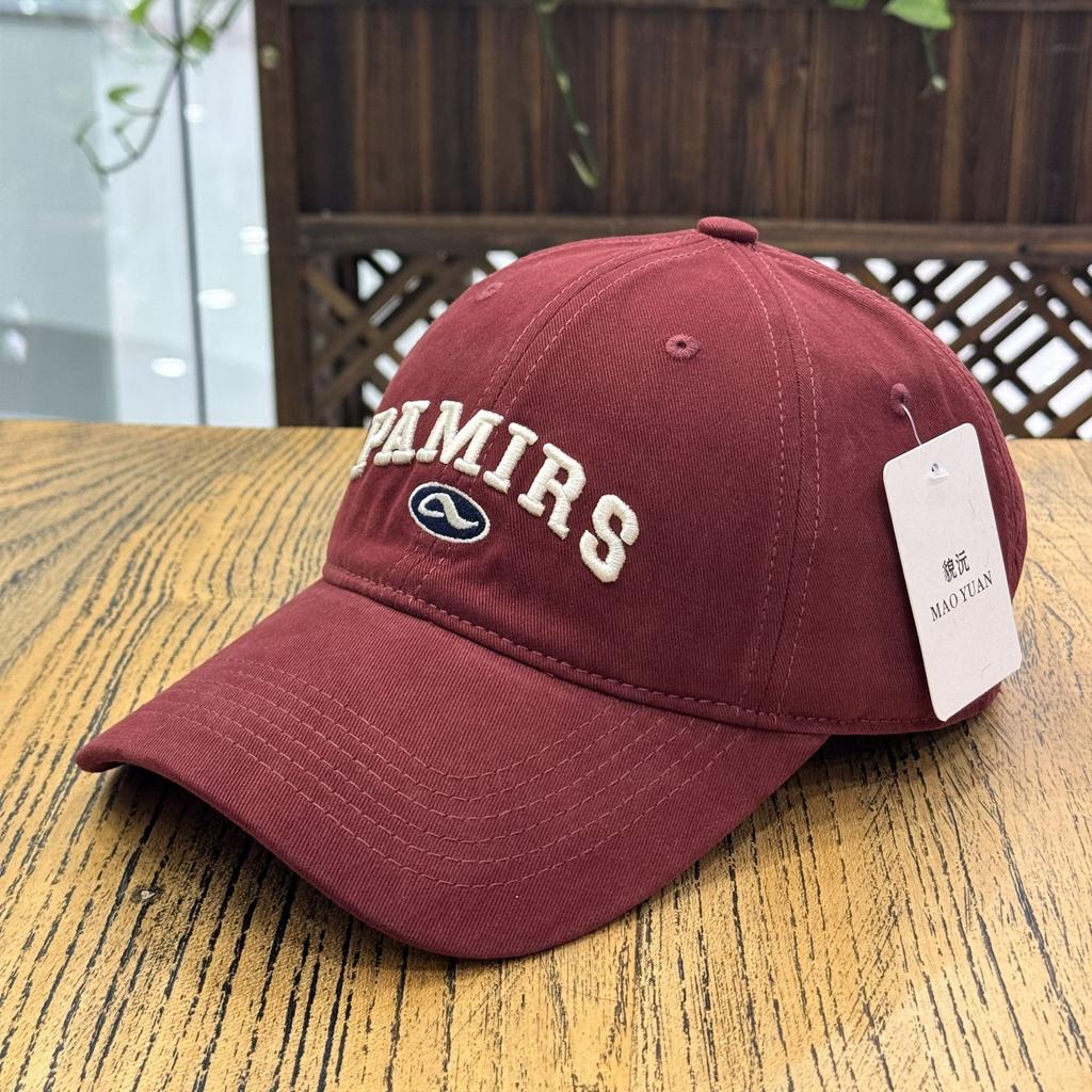 Fashion Hat Korean version of the autumn new versatile letter soft top baseball cap for men and women ins big head circumference sunshade cap showing