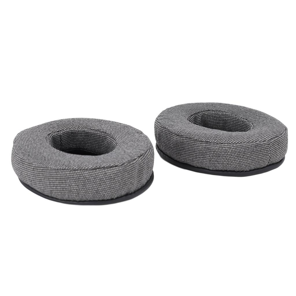 1 Pair Headset Earpads Breathable Fabric Foam Sponge Ear Cushions Replacement for ATH M50X M40X M30X WS1100