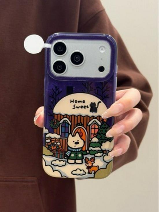 Westie Christmas Chain Case for iPhone 17 Pro Max/Apple 16/15/14