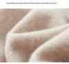 Men's Thick Warm Knit Wool Hoodie - Casual Loose-Fit Sweater for Autumn & Winter